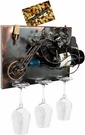 Brubaker Wine Bottle Holder 'couple On Motorbike' - Wall Mountable. Fixed Price $39.99.