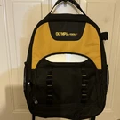 Olympia Tools Backpack 600D Water-resistant W/ Organizer Panel Dual-zip. Fixed Price $33.99.