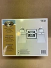 Hampton Bay Vanity Fixture Chrome Etched Glass. Fixed Price $34.99.