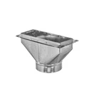 Register Box With Flange Galvanized Steel Hvac Supplies 10 In. 4 To 6. Fixed Price $22.98.