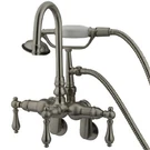 Kingston Brass Vintage 3-3/8" 9" Adjustable Center Wall Mount Clawfoot Tub Fil. Fixed Price $796.05.
