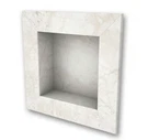 Flexstone 17 In. Square Recessed Shampoo Caddy Botticino Cream. Fixed Price $119.99.