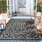 Safavieh Indoor Outdoor CY2098-3908 Courtyard Black / Sand Rug. Fixed Price $31.61.