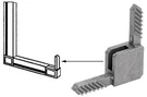 Crl-sash Gray Square Storm Window Corner For Cut Fabrication. Fixed Price $85.00.