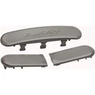 Elkay 98734C Kit - Ez Front Side Pushbars Gray, Small. Fixed Price $56.84.