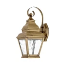 Livex Lighting 2601 Brass Exeter Single 15-1/2"H Outdoor Wall Sconce. Fixed Price $297.96.