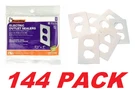 Frost King OS6 Electric Wall Plate Foam Outlet Sealers Fire Retardant (144 Pack). Fixed Price $49.98.