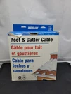 Wrap-on 60 Ft. Roof And Gutter De-icing Gray Cable. Fixed Price $30.00.