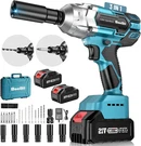 Cordless Impact Wrench Brushless WH700 1/2" Max Torque 650NM 3300RPM 2X 4.0A. Fixed Price $153.33.