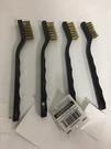 Laitner 997 Detail Brush, With Brass Bristles, 7-1/2" Overall Length Lot Of 4. Fixed Price $22.00.