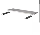 Husky Work Surface 48 In. Garage Storage System Stainless Steel Resistant. Fixed Price $149.99.