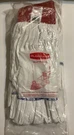 Vintage Cotton Commercial Rough Pro Mop Head Rubbermaid Seco White Looped-end. Fixed Price $18.99.