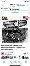 Bumper Cover And Grille Assembly. Fixed Price $200.00.