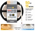 Armacost Ribbonflex Pro 24V White Cct Tunable Led Strip Light 50 Ft (15 M) Kit. Fixed Price $79.99.