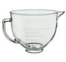 Kitchenaid 5-QUART Tilt-head Glass Bowl With Measurement Markings, Clear. Fixed Price $41.99.