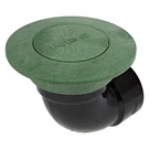 Nds Pop-up Drainage Emitter With Elbow, Fits 3" Pipe, Green, Durable Design. Fixed Price $21.20.