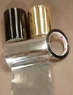 Classy Classics 1/4" - 3 Rl Pk Black, Gold, Silver. Fixed Price $13.75.