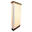 Cortech CGTWH3X3 Corner Guard, Flame Retardant, White, 3"W 48"H. Fixed Price $21.55.