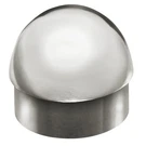 Rounded End Cap For Handrail Tubing Polished Stainless Steel Finish. Fixed Price $18.77.