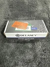 Delaney Contemporary Square Black Privacy Sliding Pocket Door Lock A6. Fixed Price $22.00.