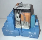Finder Relay P/n: 62.32.8.120.0040 With 92.03 Mounting Terminal Block. Fixed Price $9.99.