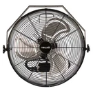 Newair WINDPRO18W Wall Mount Fan High-velocity Industrial, 3000 Cfm, Black. Fixed Price $132.39.