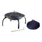 Living Accents 29.5 In. Steel Round Wood Fire Pit. Fixed Price $165.75.