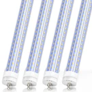120W T8 8FT Led Shop Bulbs FA8 Single Pin 8' Garage Lights 72W T10 T12. Fixed Price $99.81.