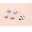 Round Chrome Mirror Clip - Set Of 4. Fixed Price $13.47.