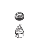 Moen 150257 Duralast & Brass Cartridge Nut Kit - 90 Degree. Fixed Price $43.00.