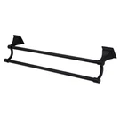 Kingston Brass BAH6123 Monarch 24" Towel Bar - Black. Fixed Price $71.47.