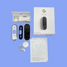 Google Nest Wired Smart Video Doorbell A0077 White NC5100US #MS0951. Fixed Price $43.59.