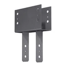 Simpson Anchors CC46 Column Cap For 4X Beam 6X Post Gray Steel. Fixed Price $100.92.