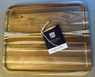 Madeira Carving Chop Block Cutting Board Teak Edge Grain 13.75 X 16.25. Fixed Price $48.98.