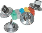 Camco 00903 Universal Set 4 Chrome Electric Top Stove Range Burner Knobs 6838668. Fixed Price $29.95.