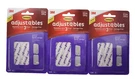 3 Pack Command Adjustables Refill Strips .5 Lb Capacity Ea 17820-18ES. Fixed Price $10.94.