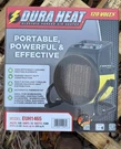 Dura Electric Workspace Heater, 1500W, Heats Up To 250 Sq Ft - EUH1465. Fixed Price $29.99.