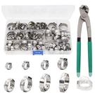 Single Ear Hose Clamps, Oetiker 92PCS(6.0MM-22.6MM) Crimp Pipe. Fixed Price $28.80.