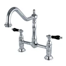 Kingston Brass KS1171PKL Duchess Bridge Kitchen Faucet. Fixed Price $307.98.