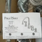 Pfister Avalon GT26-4CBS Stainless Steel Kitchen Faucet W/ Sprayer & Soap Disp. Fixed Price $90.00.