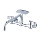 Gerber G0042691 Chrome Classics Two Handle Wall Mount Kitchen Faucet W/ 8" S.... Fixed Price $140.00.