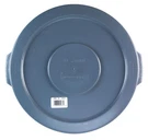 Rubbermaid 260900GRAY Hdpe Grade Round Commercial Flat Trash Container Lid. Fixed Price $17.74.