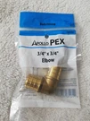 New Pack Apollo Pex 3/4" Fitting Brass Elbow APXE3434 264-044. Fixed Price $12.99.