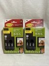 (2) Command Black Picture Hanging Strips Value Pack, 32 Pairs, Xl, Large, Medium. Fixed Price $10.00.