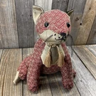 Rare Dora Designs Door Stop Draft Blocker Fox Woodland Animal Gold. Fixed Price $44.95.