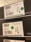 Vigo VG02001STMB Edison Pulldown Kitchen Faucet Stainless Steel/matte Black. Fixed Price $123.99.