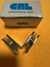 Crl Chrome Traditional Oversized 90 Degree Glass Clamp. Fixed Price $40.00.