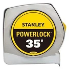 Stanley Powerlock Tape Measure 35 Ft. Secure Blade Metal Measuring Tools. Fixed Price $26.74.