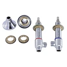 Kingston Brass KS297.V Hot And Cold Mixing Valve - Chrome. Fixed Price $107.22.