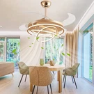 42" Retractable Ceiling Fans With Lights Remote Control, Modern R.... Fixed Price $288.79.
